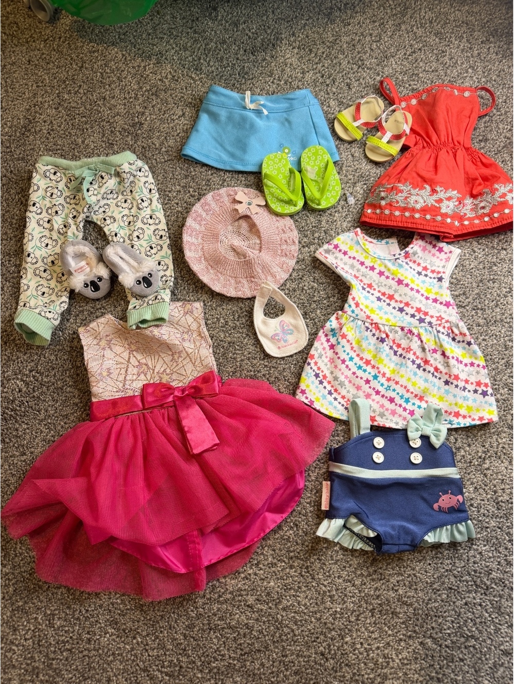 American Girl Miscellaneous Clothing Lot